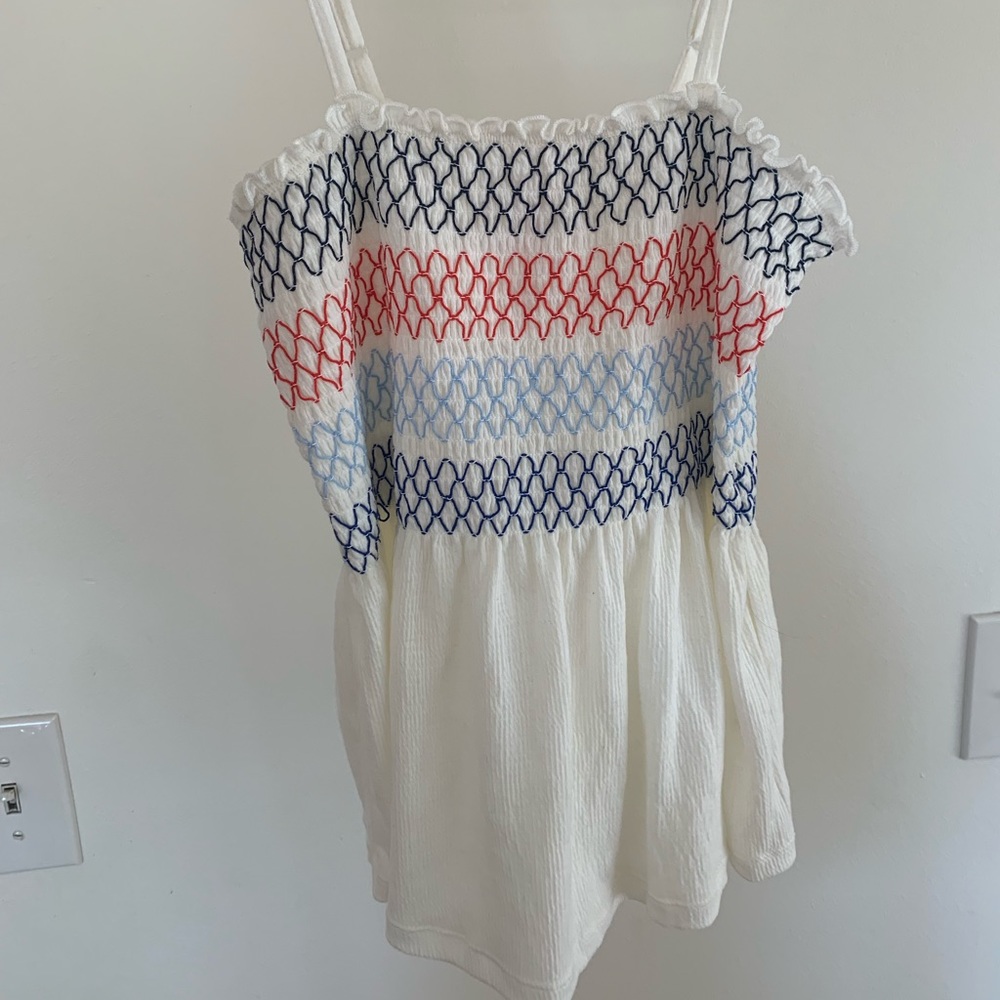 Red white and blue tank top!